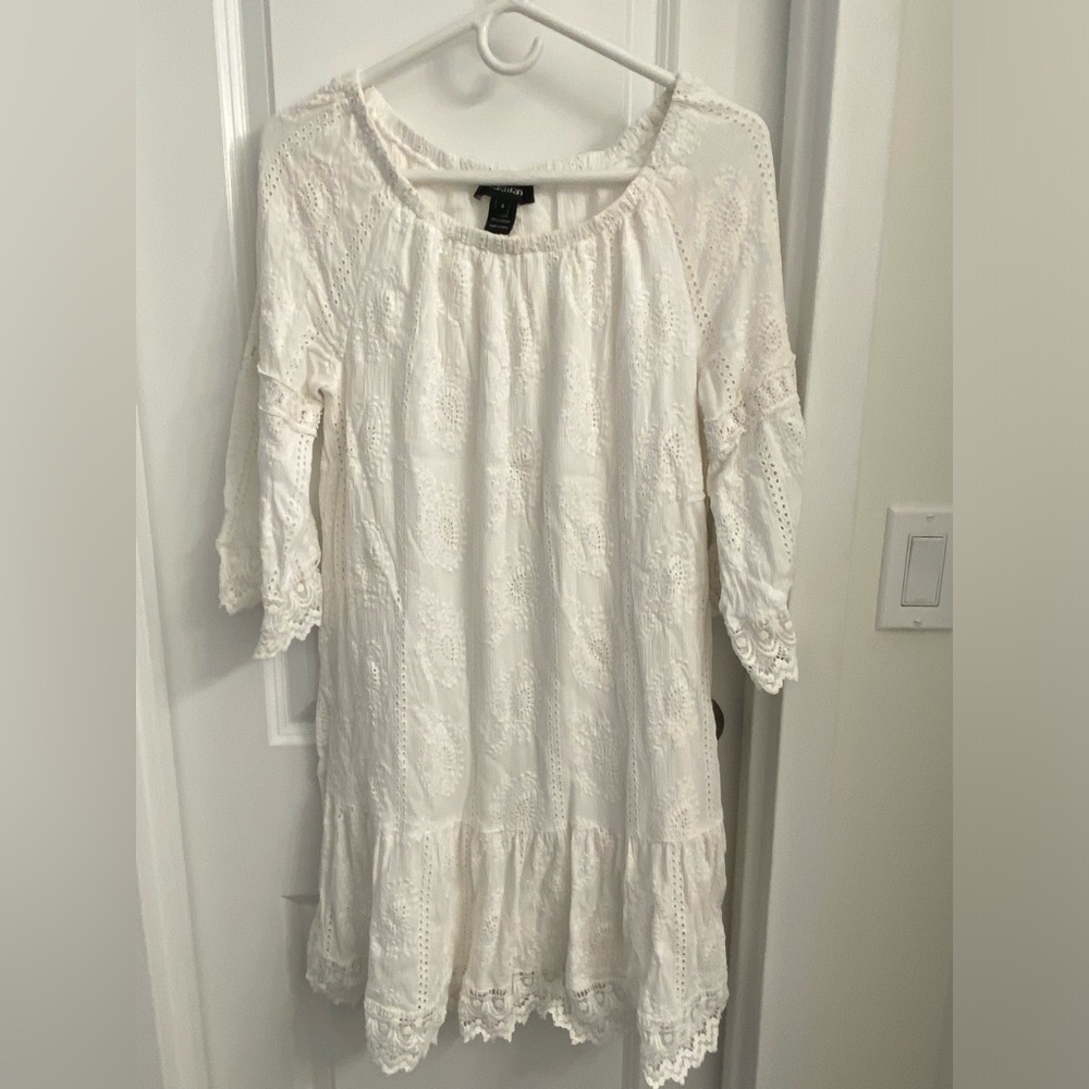 Karen Kane white dress size Small